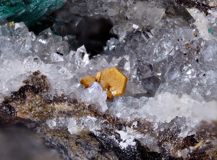Oxyplumboromeite - Monthaut - Palairac - Aude 