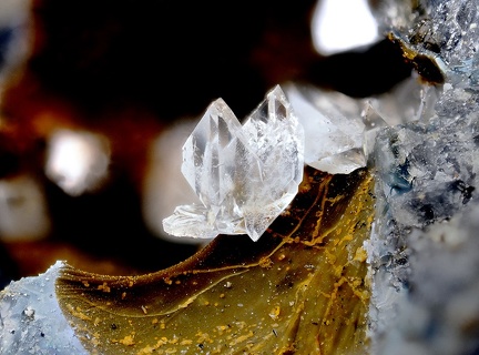 Anglésite - Ménez-Plom - Carnoët - Côtes-d'Armor