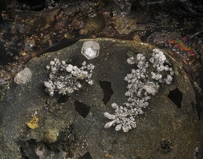 Argent Leadhillite - La Fonderie - Poullaouen - Finistère