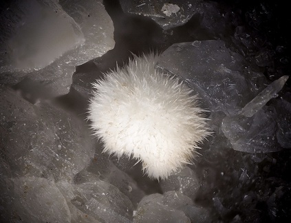 Strontianite - Beauvoisin  - Drôme 