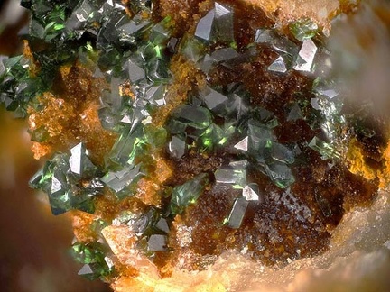 Libethenite - Le Pin - Vieussan - Hérault 