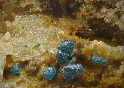 Pseudomalachite Libethenite- Le Pin - Vieussan - Hérault 