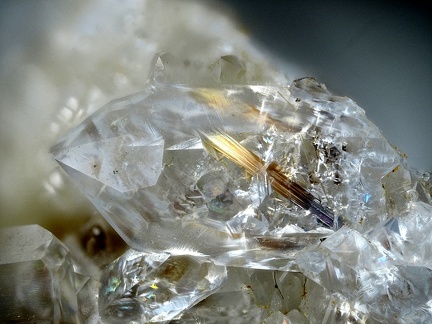 Rutile Quartz - La Garde-en-Oisans - Huez - Isère