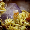 Wulfénite Mimétite Fluorite - Lantignié - Rhône