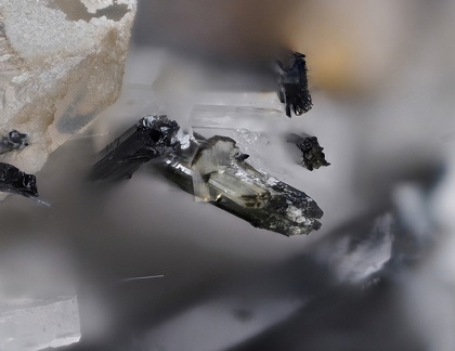 Brookite Aegirine - Bras de Cilaos - Cilaos- La Réunion 