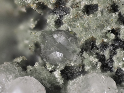 Prehnite Analcime Pumpellyite - Anciens Thermes - Cilaos- La Réunion