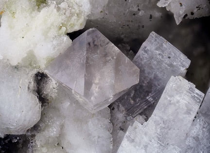 Fluorite - Les Droites - Chamonix Mont-Blanc - Haute-Savoie - 