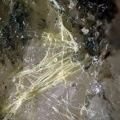 Stibiconite - La Bessade  mine - Mercoeur - Haute-Loire 