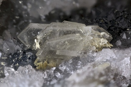 Baryte Stibiconite -  Mine de La Forge - Anzat Le Luguet - Puy-de-Dôme