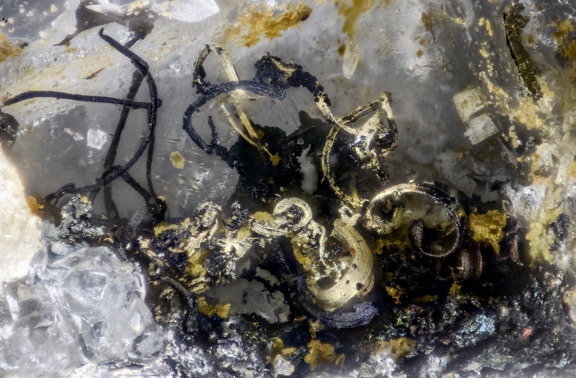 Argent natif - Mine Glückauf -  Ste Marie-aux-Mines - Haut-Rhin