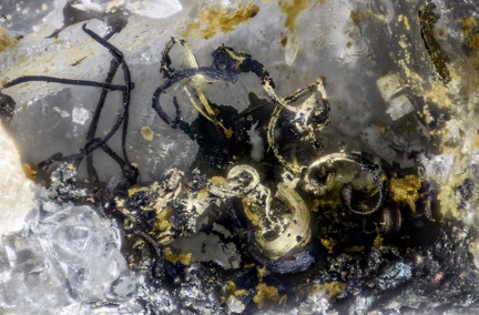 Argent natif - Mine Glückauf -  Ste Marie-aux-Mines - Haut-Rhin