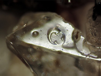 Quartz - Ruisseau de Boulade - Issoire - Puy-de-Dôme - FP - Taille 2 mm