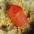 Crocoite – Filon du Cantonnier – Nontron – Dordogne