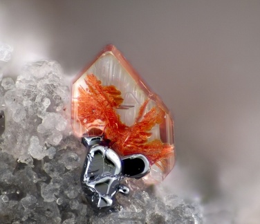 Forsterite Hématite -  Puy de Tunisset - Saint-Ours - Puy-de-Dôme