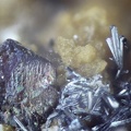 n°135008 - Stibine Sphalérite  Cookeite - Le Semnon (Mine) -  Martigné-Ferchaud - Ille-et-Vilaine 
