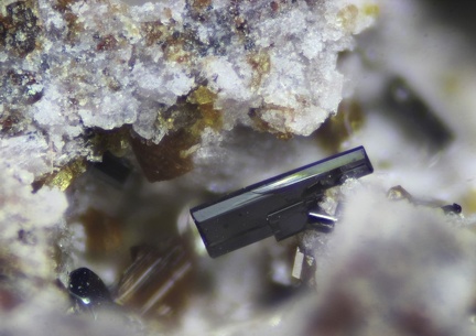 n°163283 - Pseudobrookite Fluoro-édénite - Ravin des Chèvres - Le Mont Dore - Puy-de-Dôme 