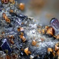 Pyrargyrite Ankerite - Fournial mine - Molèdes - Saint-Flour - Cantal