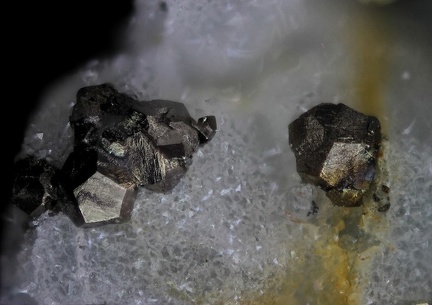 n°171128 - Pyrite(3) - L'Argentolle (mine) - Saint Prix - Saône et Loire