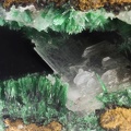 Malachite Cérussite - Mine de Mérétrice - Vallée de la rivière Diahot - Province  Nord - Nouvelle-Calédonie