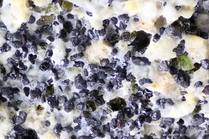Magnetite Olivine - Anse Braham - Morne des Pétrifications - Sainte-Anne - Martinique 