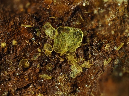 Autunite - Prat-Mérien - Persquen - Morbihan
