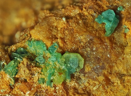 Autunite Torbernite - Prat-Mérien - Persquen - Morbihan