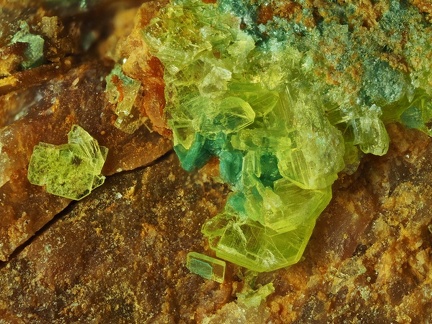 Autunite Torbernite - Prat-Mérien - Persquen - Morbihan