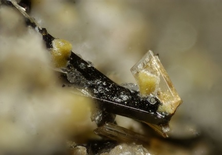 Melilite (groupe) Wollastonite Esseneite - Saint-Maime - Forcalquier - Alpes-de-Haute-Provence