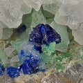 Azurite Malachite - Puy Merle - Saint-Polycarpe - Limoux - Aude