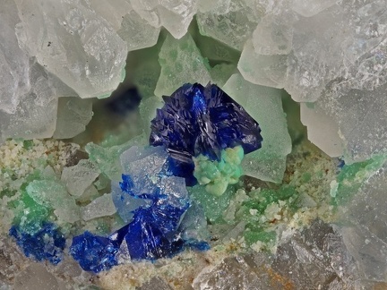 Azurite Malachite - Puy Merle - Saint-Polycarpe - Limoux - Aude