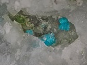 Richelsdorfite  Adamite - Puy Merle - Saint-Polycarpe - Limoux - Aude
