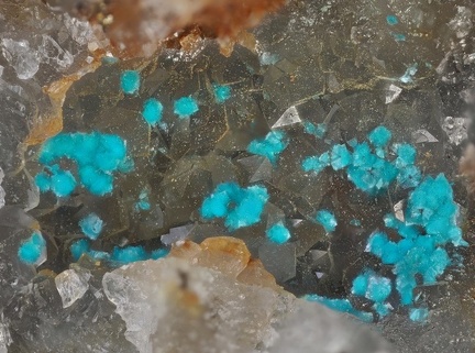 Richelsdorfite - Puy Merle - Saint-Polycarpe - Limoux - Aude