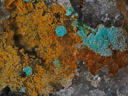Richelsdorfite - Puy Merle - Saint-Polycarpe - Limoux - Aude