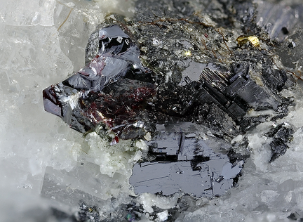 Pyrargyrite - Mine du Chazelet - La Grave - Briançon - Hautes-Alpes