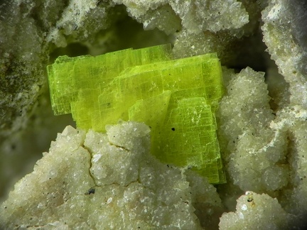 Autunite - Montebras (Carrière) - Soumans - Creuse