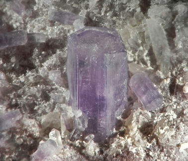 Fluorapatite - Montebras (Carrière) - Soumans - Creuse 