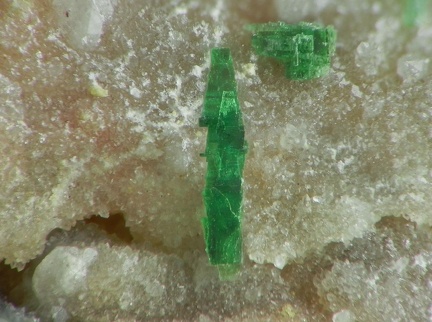 Torbernite - Montebras (Carrière) - Soumans - Creuse
