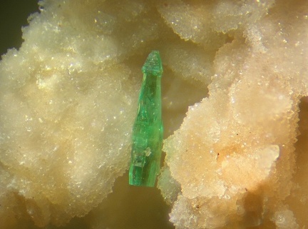 Torbernite - Montebras (Carrière) - Soumans - Creuse