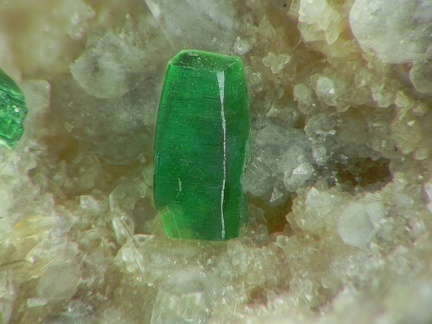 Torbernite - Montebras (Carrière) - Soumans - Creuse