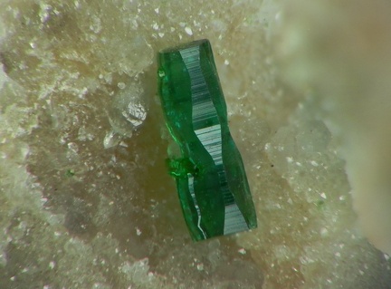 Torbernite - Montebras (Carrière) - Soumans - Creuse