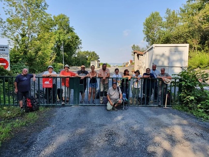 Carrière de basalte au sommet du Pic de Bussiol