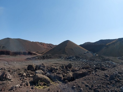  La carrière de Tunisset est exploitée pour la pouzzolane