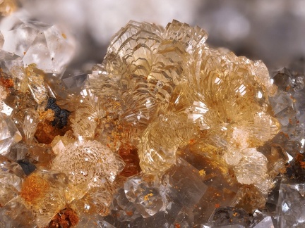 Hémimorphite - Mine de la Rouvière - Sainte-Marguerite-Lafigère - Ardèche
