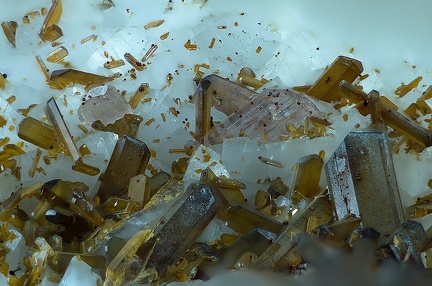  Iimoriite-(Y) Allanite-(Ce) - Trimouns - Luzenac - Ariège