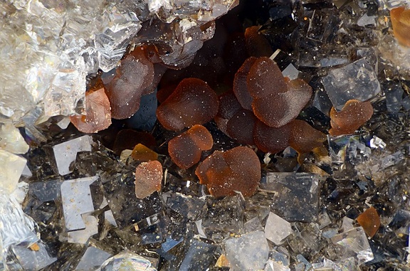 Smithsonite Fluorite - Carrière de Birrity - Arbouet-Sussaute - Pyrénées-Atlantiques