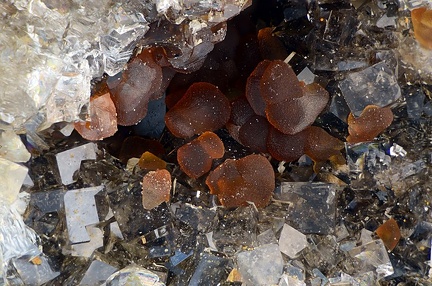 Smithsonite Fluorite - Carrière de Birrity - Arbouet-Sussaute - Pyrénées-Atlantiques
