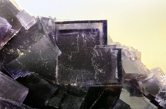 Fluorite - Carrière de Birrity - Arbouet-Sussaute - Pyrénées-Atlantiques