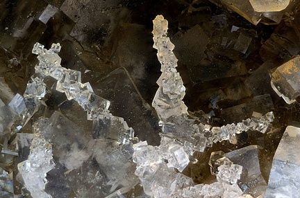 Fluorite - Carrière de Birrity - Arbouet-Sussaute - Pyrénées-Atlantiques