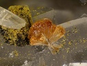  Hémimorphite Fluorite Calcite - Carrière de Birrity - Arbouet-Sussaute - Pyrénées-Atlantiques