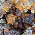 Sphalérite Hémimorphite Fluorite - Carrière de Birrity - Arbouet-Sussaute - Pyrénées-Atlantiques